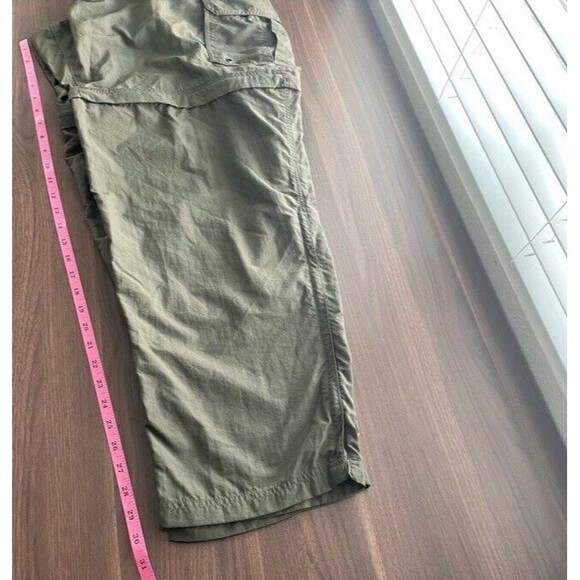 REI Co-op Sahara Convertible Pants Mens XXL 32L Green Nylon UPF - Picture 8 of 10